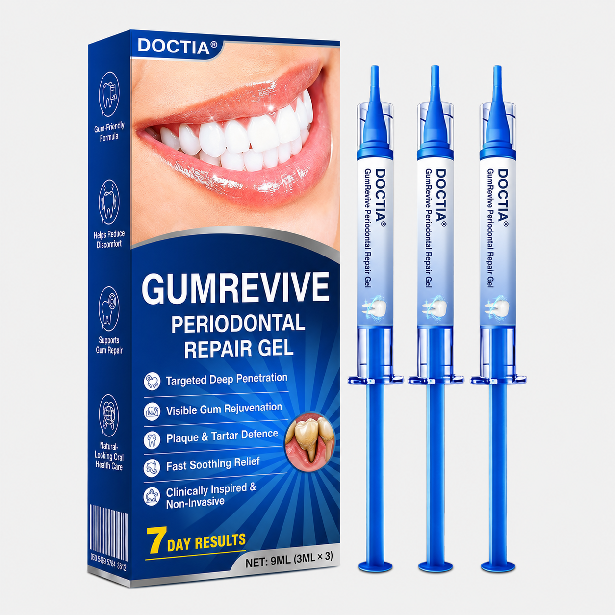 🇺🇸🏅🦷🛡️DOCTIA® GumRevive Periodontal Repair Gel