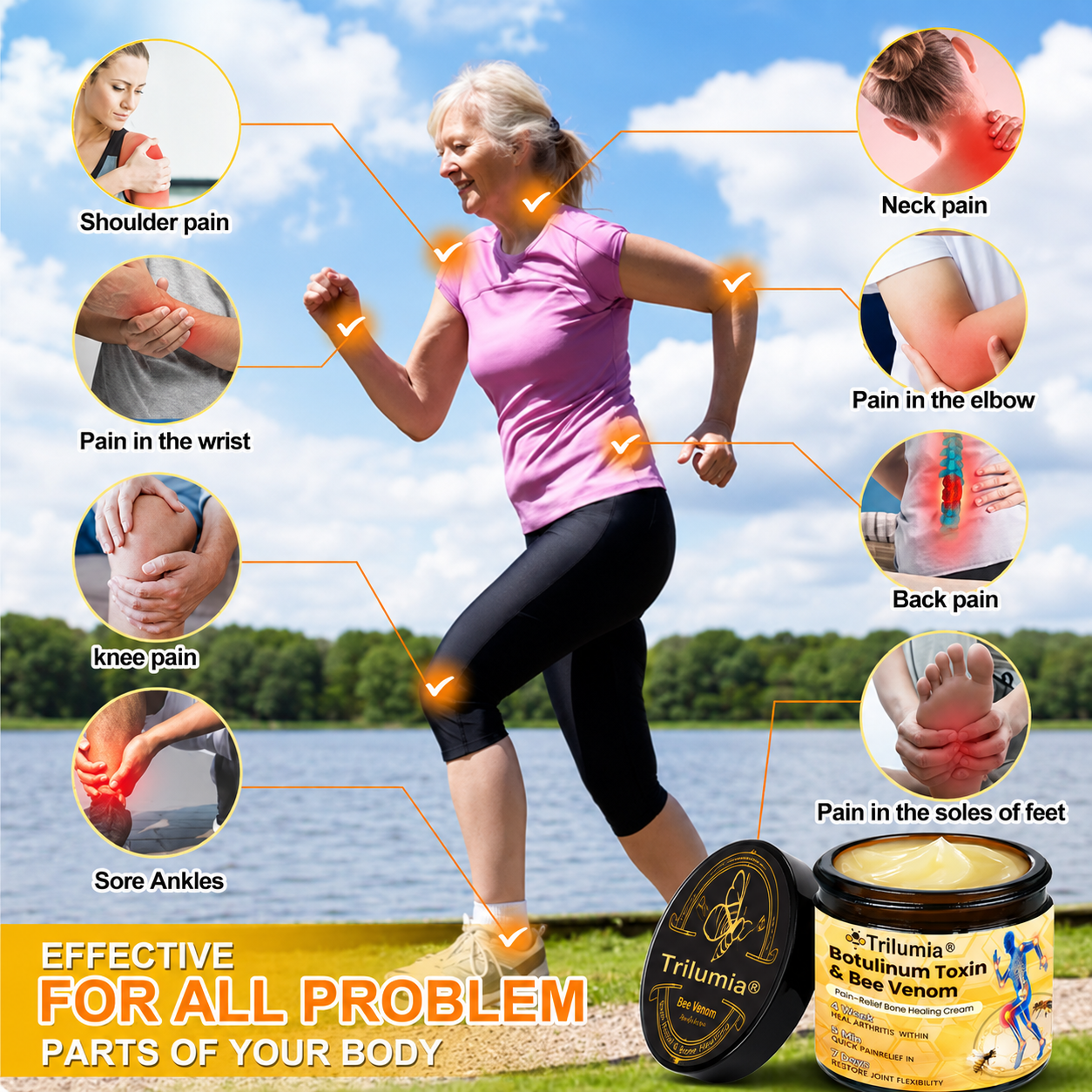 Official Store:TLOPA® Botulinum Toxin & Bee Venom Pain-Relief Bone Healing Cream🌞