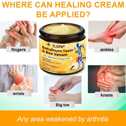 💎Official Store💎TLOPA® Botulinum Toxin & Bee Venom Pain-Relief Bone Healing Cream🌞Australian Orthopaedic Association (AOA) Approved