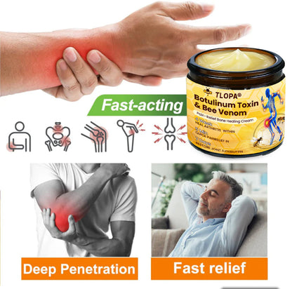 💎Official Store💎TLOPA® Botulinum Toxin & Bee Venom Pain-Relief Bone Healing Cream🌞Australian Orthopaedic Association (AOA) Approved