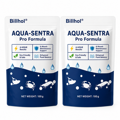 Billhol® Aqua-Sentra Pro Formula– End Algae Nightmares, Restore Your Pond’s Beauty Fast!