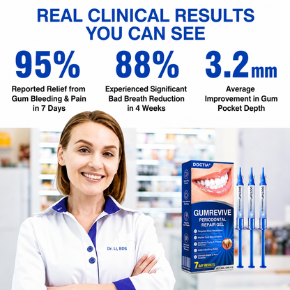 🇺🇸🏅🦷🛡️DOCTIA® GumRevive Periodontal Repair Gel