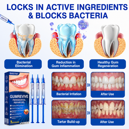🇺🇸🏅🦷🛡️DOCTIA® GumRevive Periodontal Repair Gel