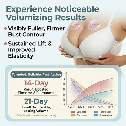 🏆 Trilumia® Advanced Nano Microneedle Bust Patch For Fuller, Firmer-Looking Curves Naturally🐦‍🔥